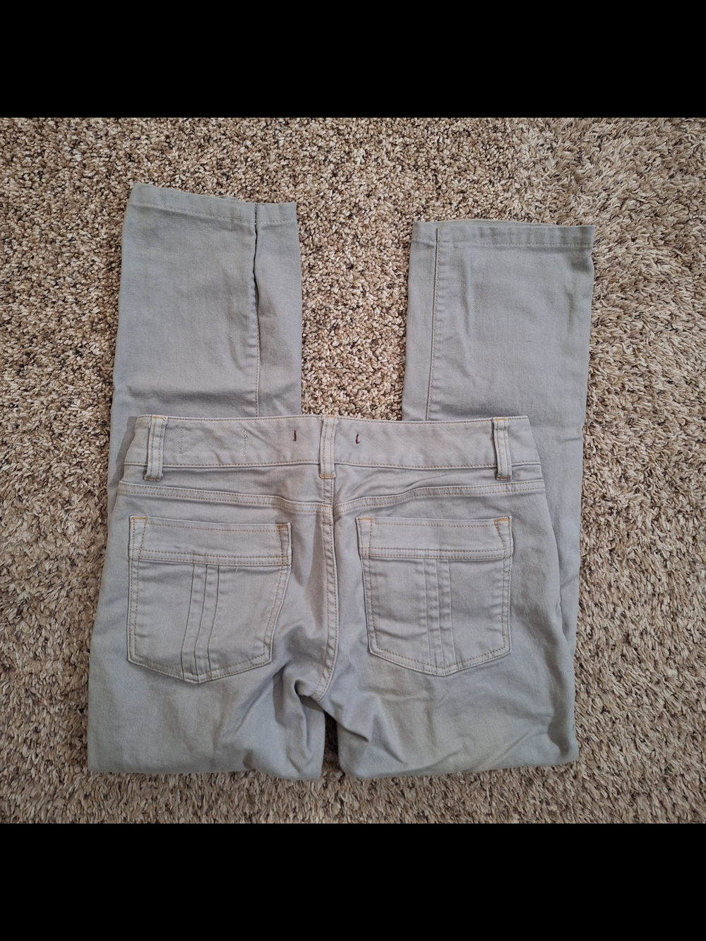 Vintage GAP Low Rise Straight Leg Grey Jeans 28/6